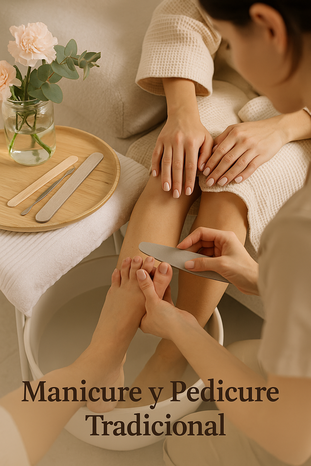 Pack Manicure y Pedicure Tradicional 